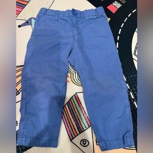 H&M Blue Casual Chino Khaki Pants